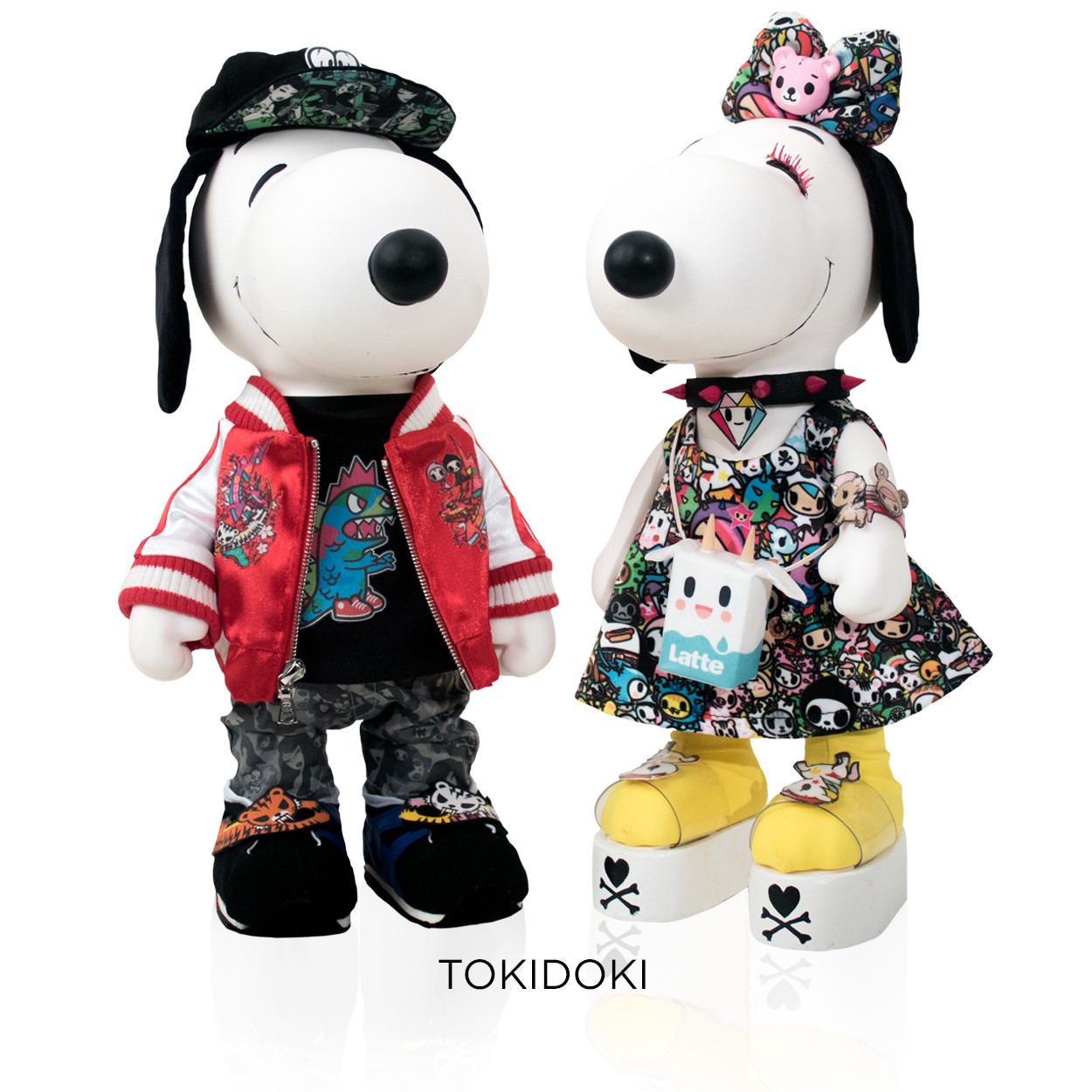 snoopy and belle dolls